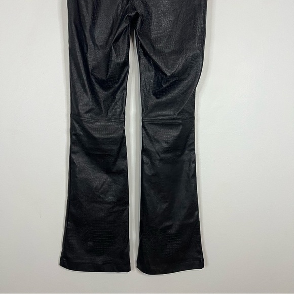 PRINCESS POLLY TIGER MIST JADENE BLACK FLARE PANTS SIZE XSMALL - Picture 8 of 9